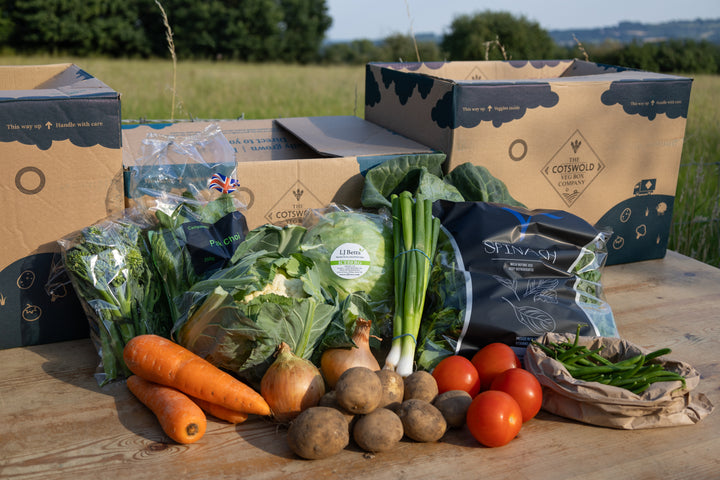 British Seasonal Fruit & Veg Box - The Cotswold Veg Box Company