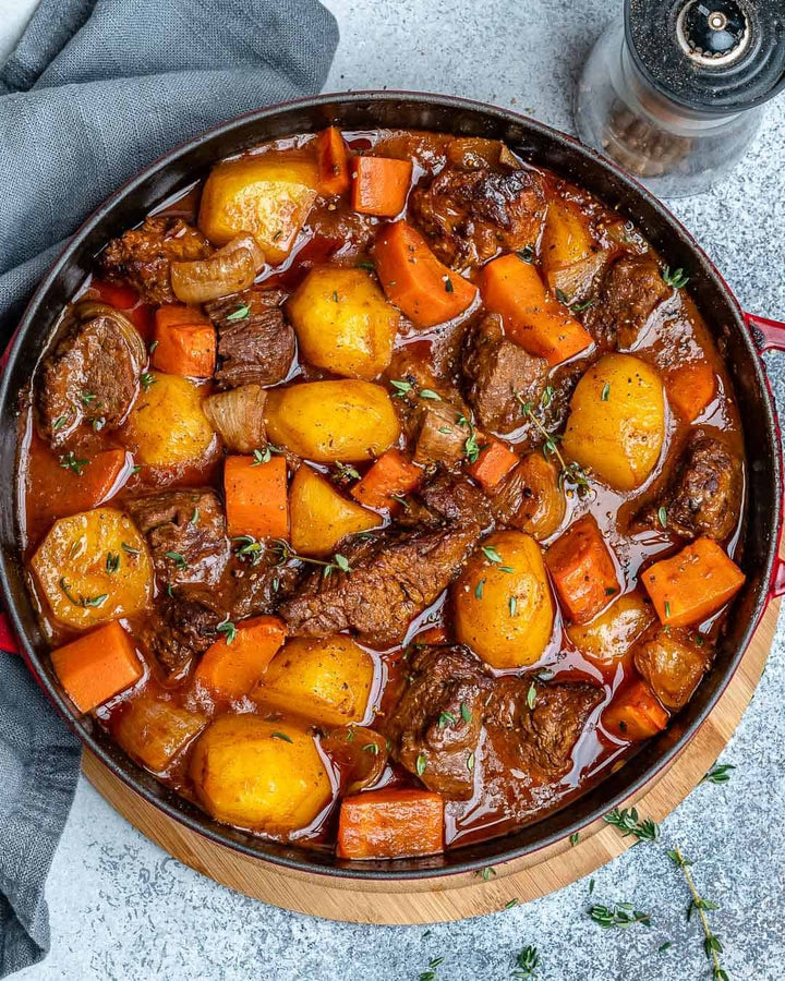 Low and Slow Best Braising Beef Stew.