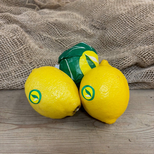 A trio of lemons.