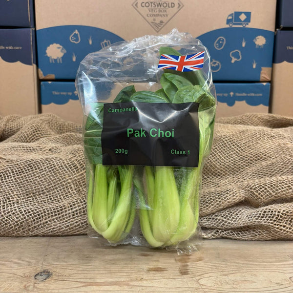 A pack of Campanella's pak choi