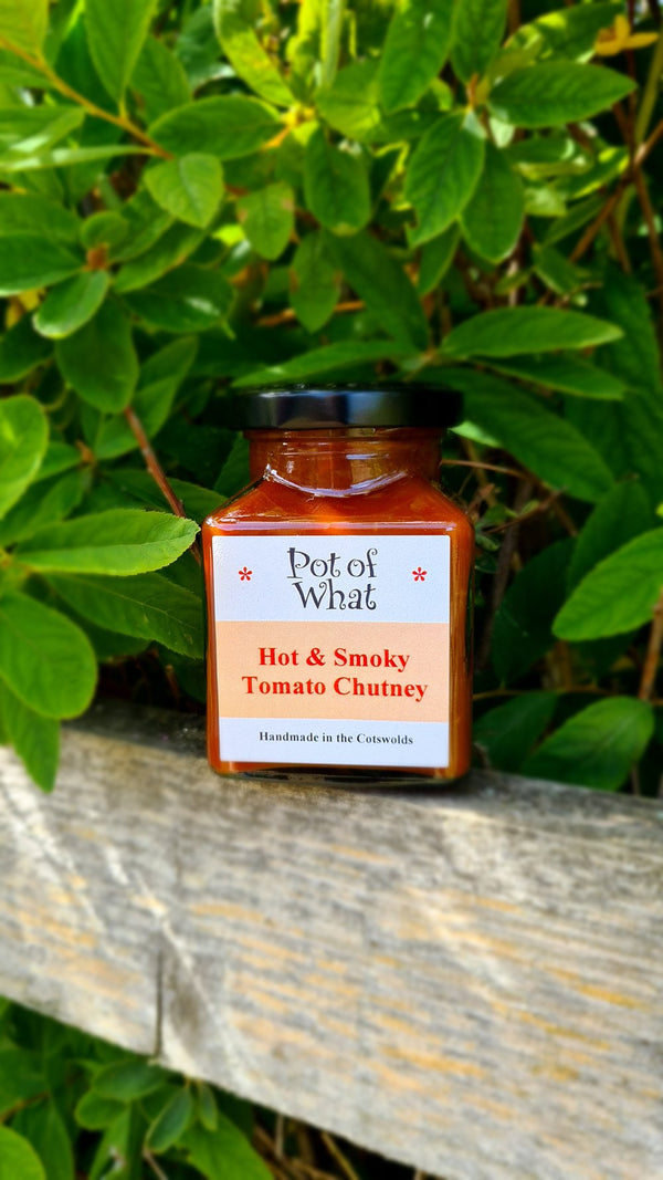 A Pot of What - Hot & Smoky Tomato Chutney. 