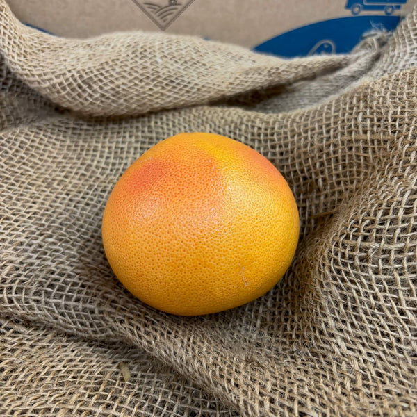 A ruby grapefruit.